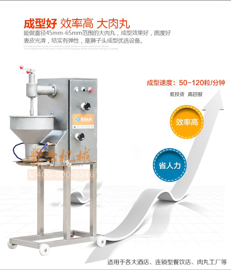 獅子頭丸子成型機(jī)，大丸子成型機(jī)