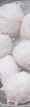 肉丸成型